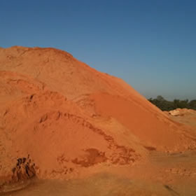 Bedding sand